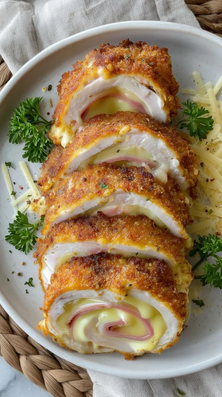 Chicken Cordon Bleu - Frau Virtin