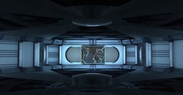 Free Spaceship Inner Space illustration and picture