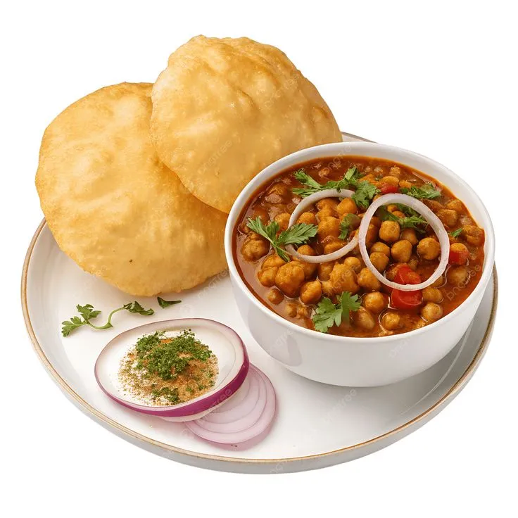 Delicious Chole Bhature A Classic Indian Dish, Chole Bhature, Chole Bhature Food, Classic Indian Dish PNG Transparent Image and Clipart for Free Download