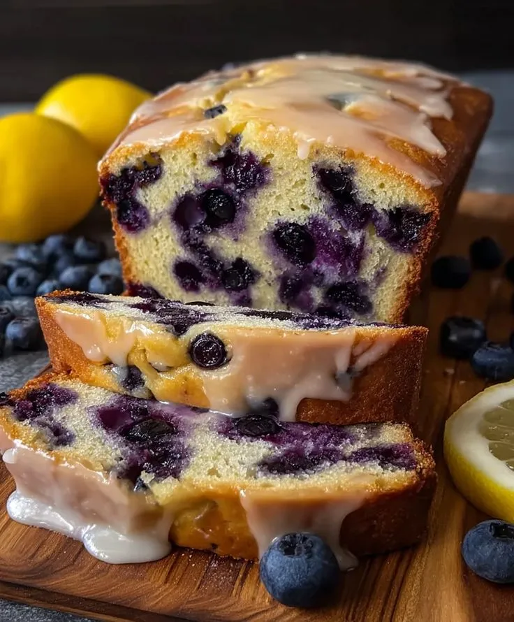 Easy Sweet Lemon Blueberry Bread Recipe – Perfectly Zesty!