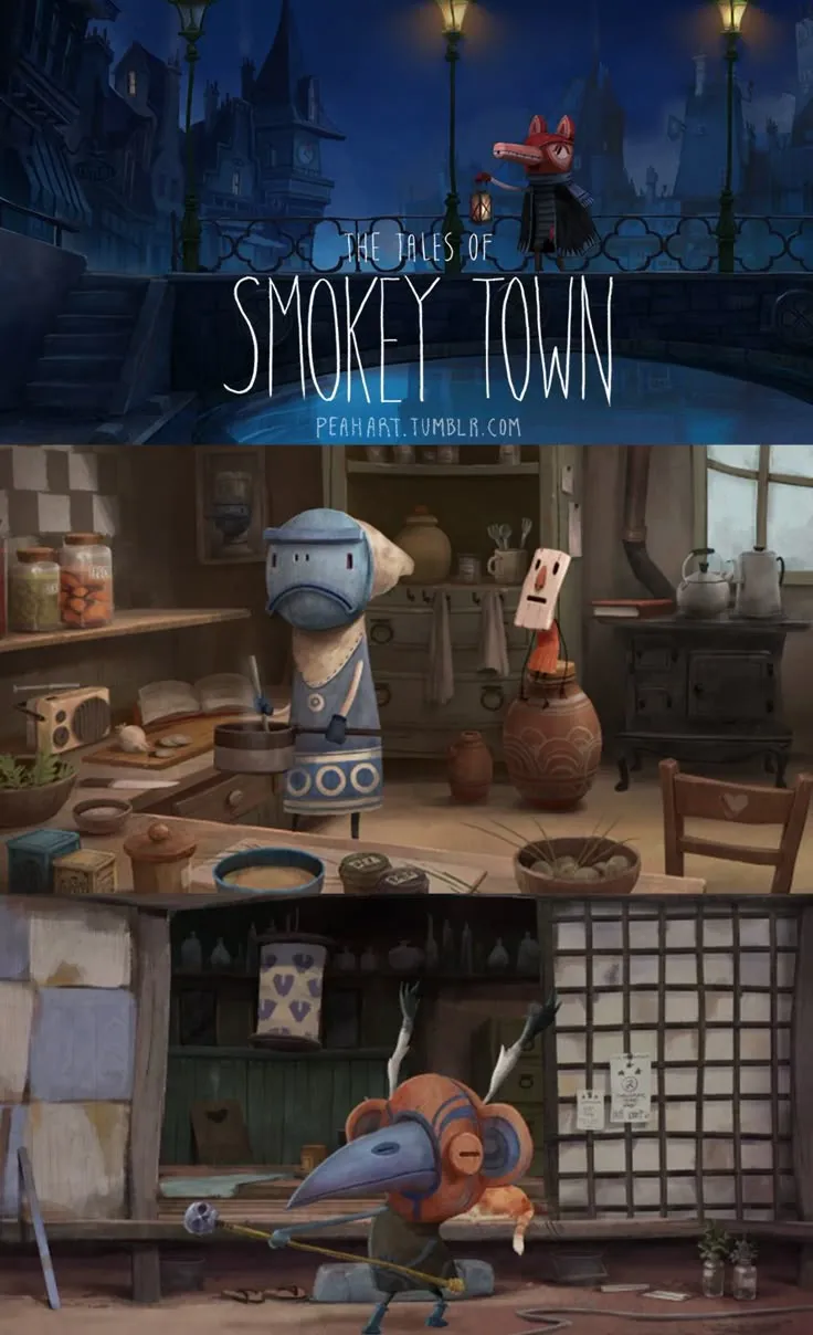 Get ready ! Smokey Town’s trailer is out this Wednesday ! We put a lot of work cooking this for you guyz, I hope you will like it !