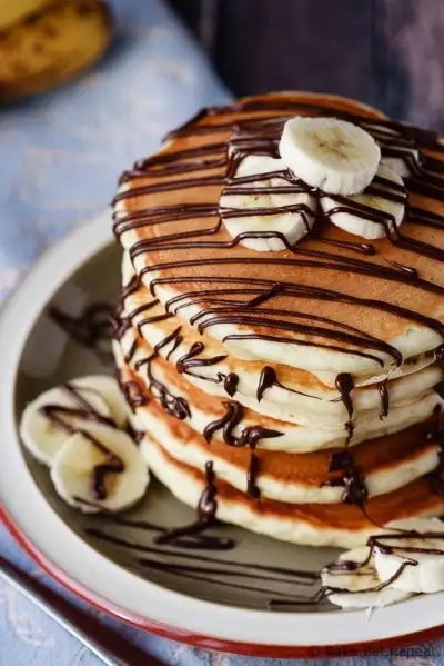Banana Pancakes - Bake.Eat.Repeat. (simple, family friendly recipes)