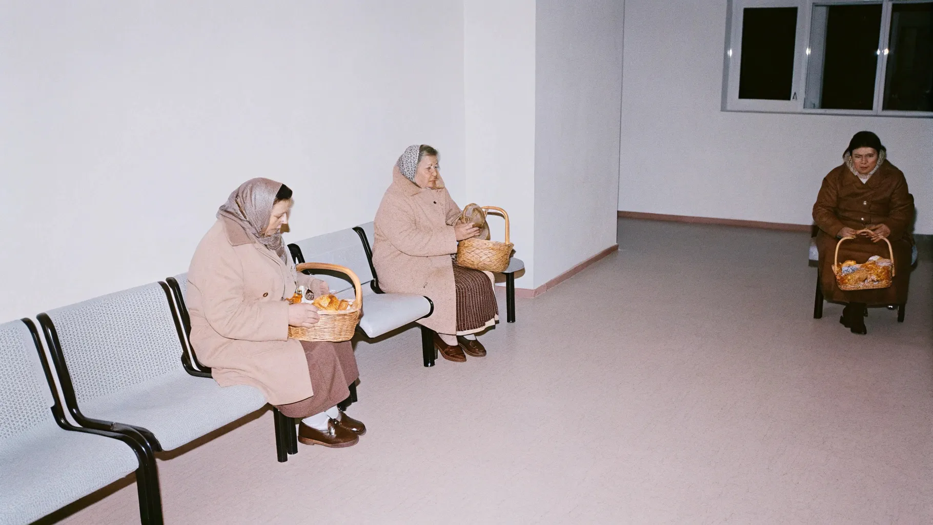Hospital with grandmothers in russia