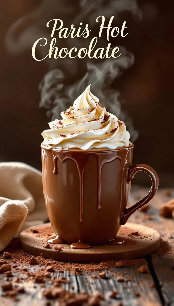 Best Paris Hot Chocolate - Rich, Creamy, and Authentic