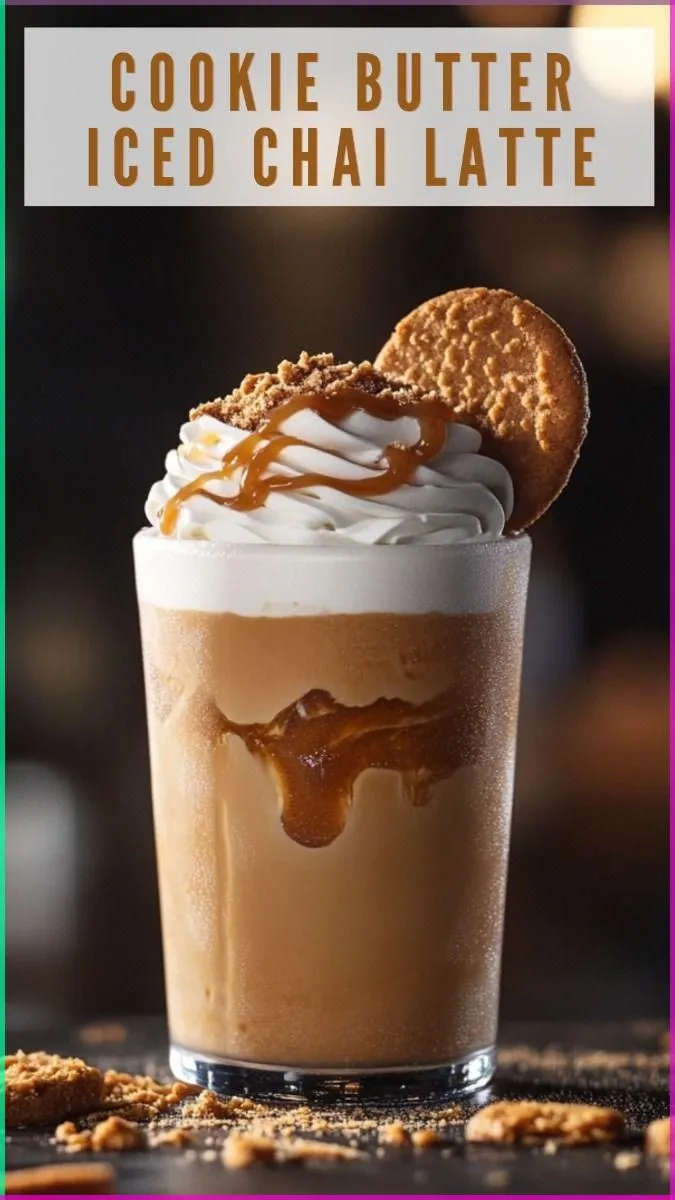 Sweet and Spicy Cookie Butter Iced Chai Latte – Try This Recipe!