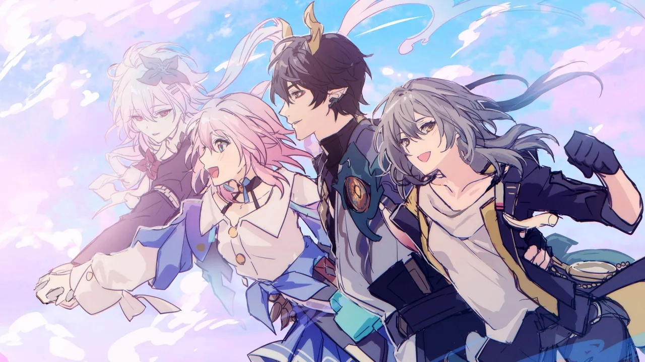 Honkai: Star Rail, Illustration, Dan Heng, Trailblazer