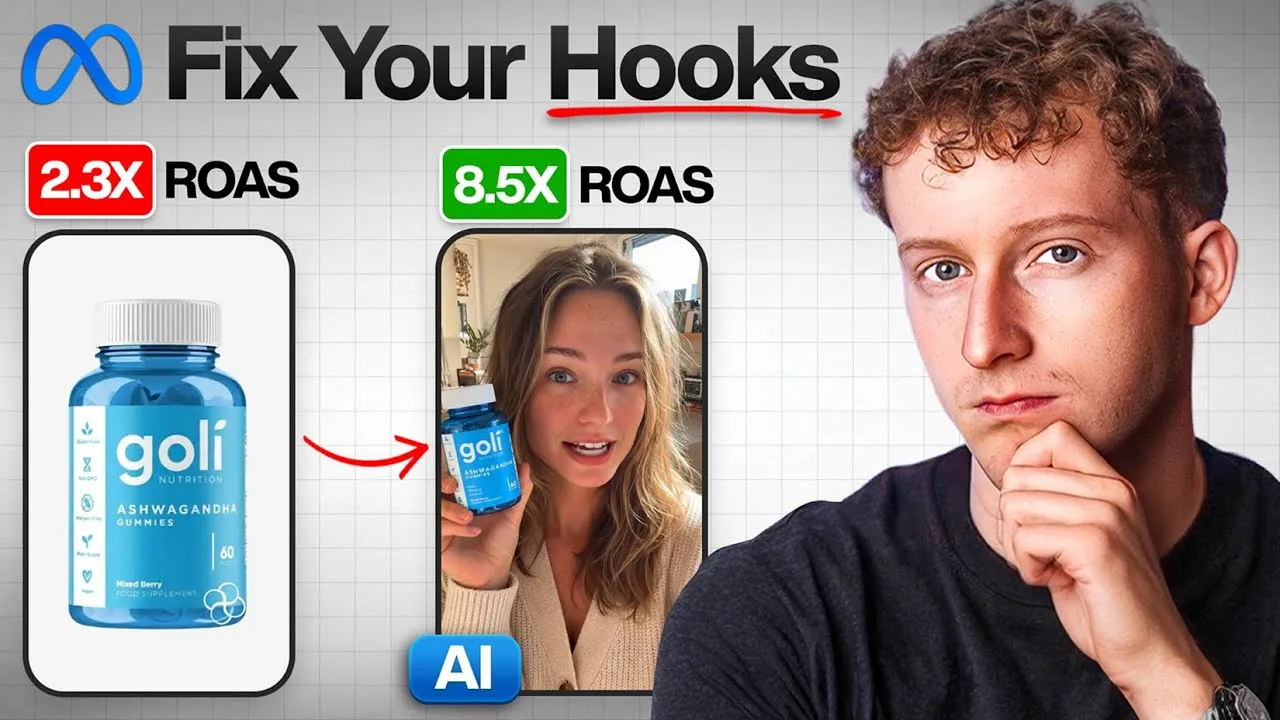 I Tested 500 Meta Ads Using AI, Here Are The Best Hooks