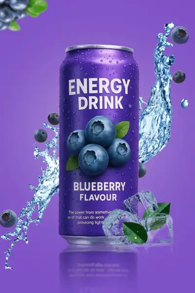 Vivid Blue — Beverage Concept Design