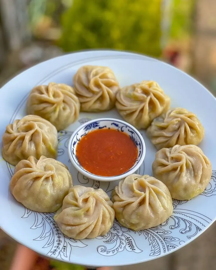 GANGAFOODIE🙏🏻 on Instagram: “Momo all day everyday.💚 #momos #porkmomo #bigmomos #nepalimomo #homemademomos #nepalifood #nepalesefood #foodphotography #nepalifoodie…”