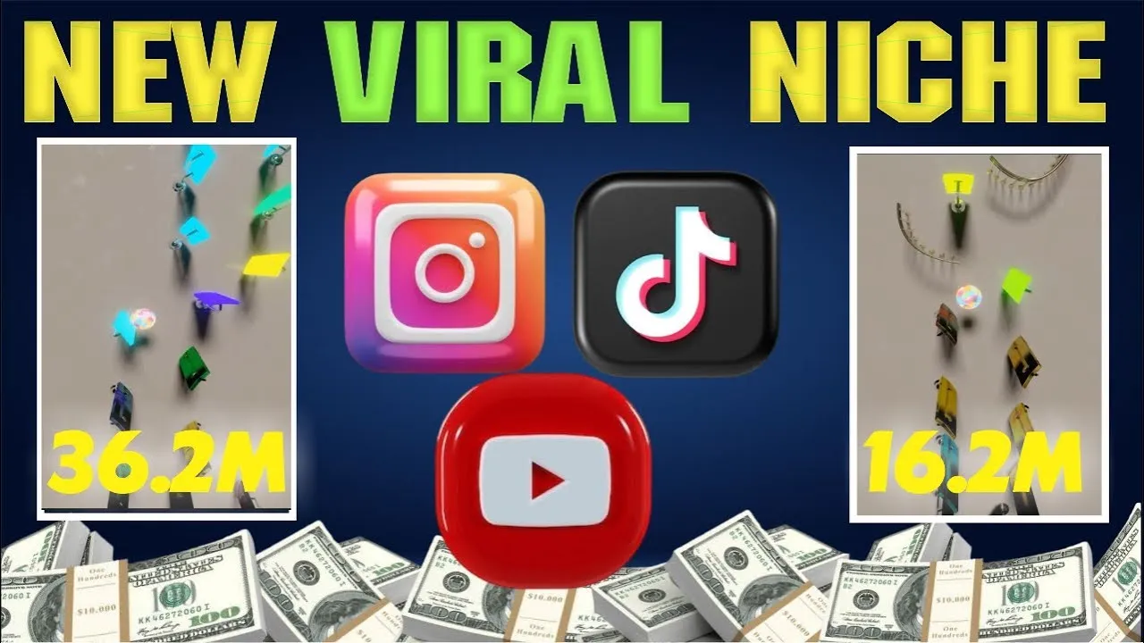 I Found A VIRAL Niche for TikTok, Instagram & Youtube Shorts (Marble Music)