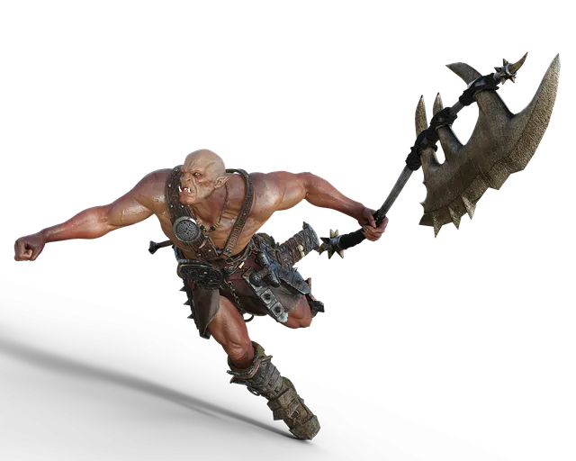 Free Orc Warrior illustration and picture