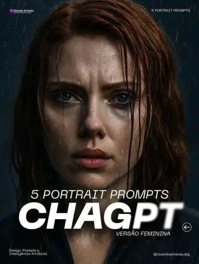 Estou disponibilizando 5 prompts incríveis para retratos femininos no Chatgpt e Sora.#chatgpt4 #ia #dsgn #conteudo #ui #ux #figma #figmadesigner #figmadesign #sora #retrato