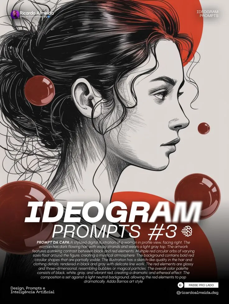 Prompts da comunidade do Ideogram #chatgpt4 #ia #dsgn #conteudo #ui #ux #figma #figmadesigner #figmadesign #ideogram