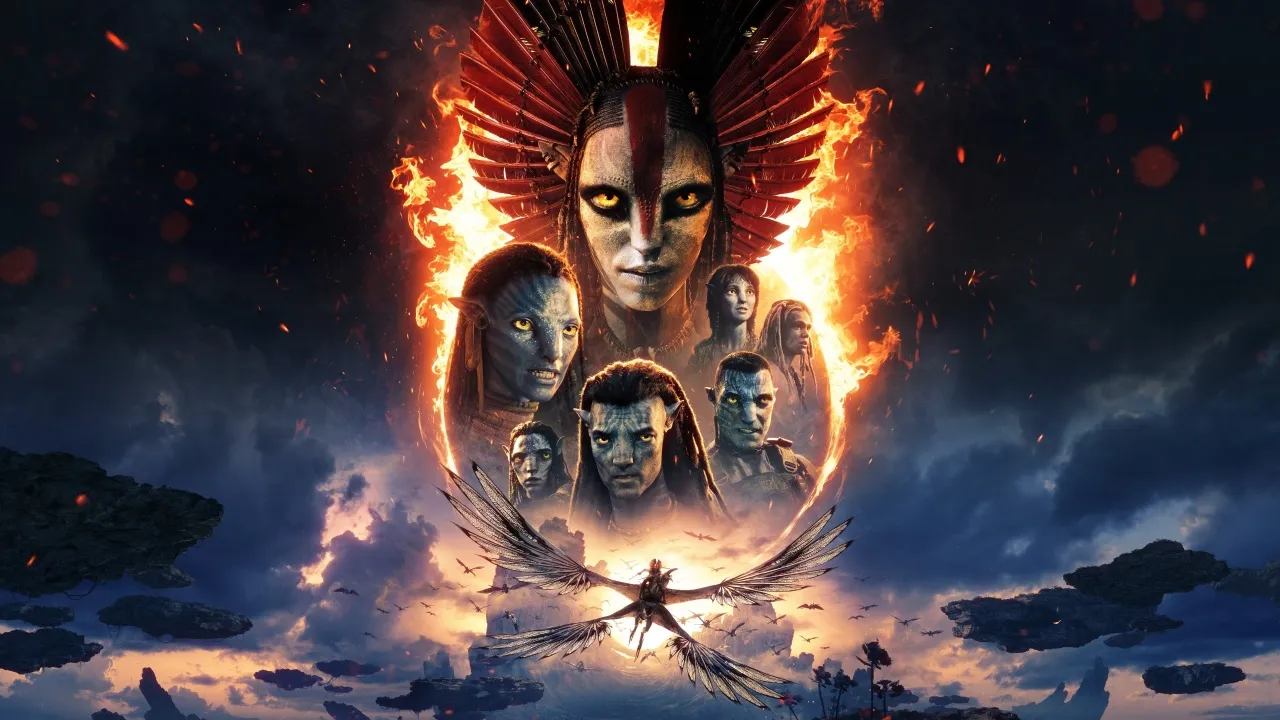 Avatar: Fire and Ash, Key Art, 2025 Movies, Movie poster