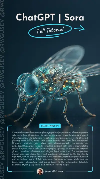 ChatGPT & Sora | Cyber Animal Macro