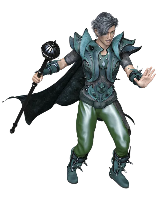 Free Man Guard illustration and picture