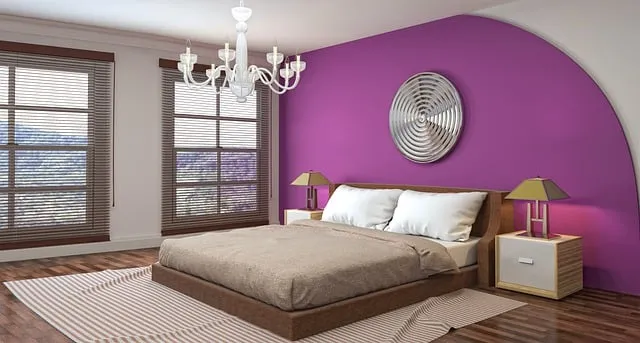 Free Bedroom Interior Design illustration and picture