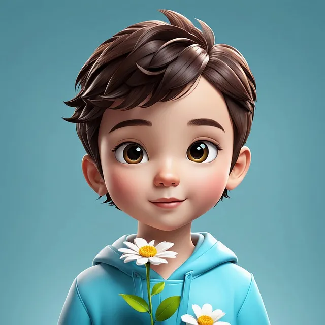 Free Ai Generated Kid illustration and picture