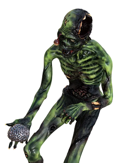 Free Creature Brain Eater illustration and picture