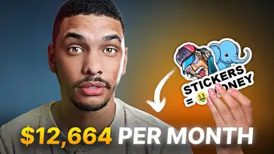 Make Money Selling Stickers Online (SIDE HUSTLE)