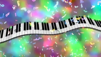Free Piano Keys Music illustration and picture