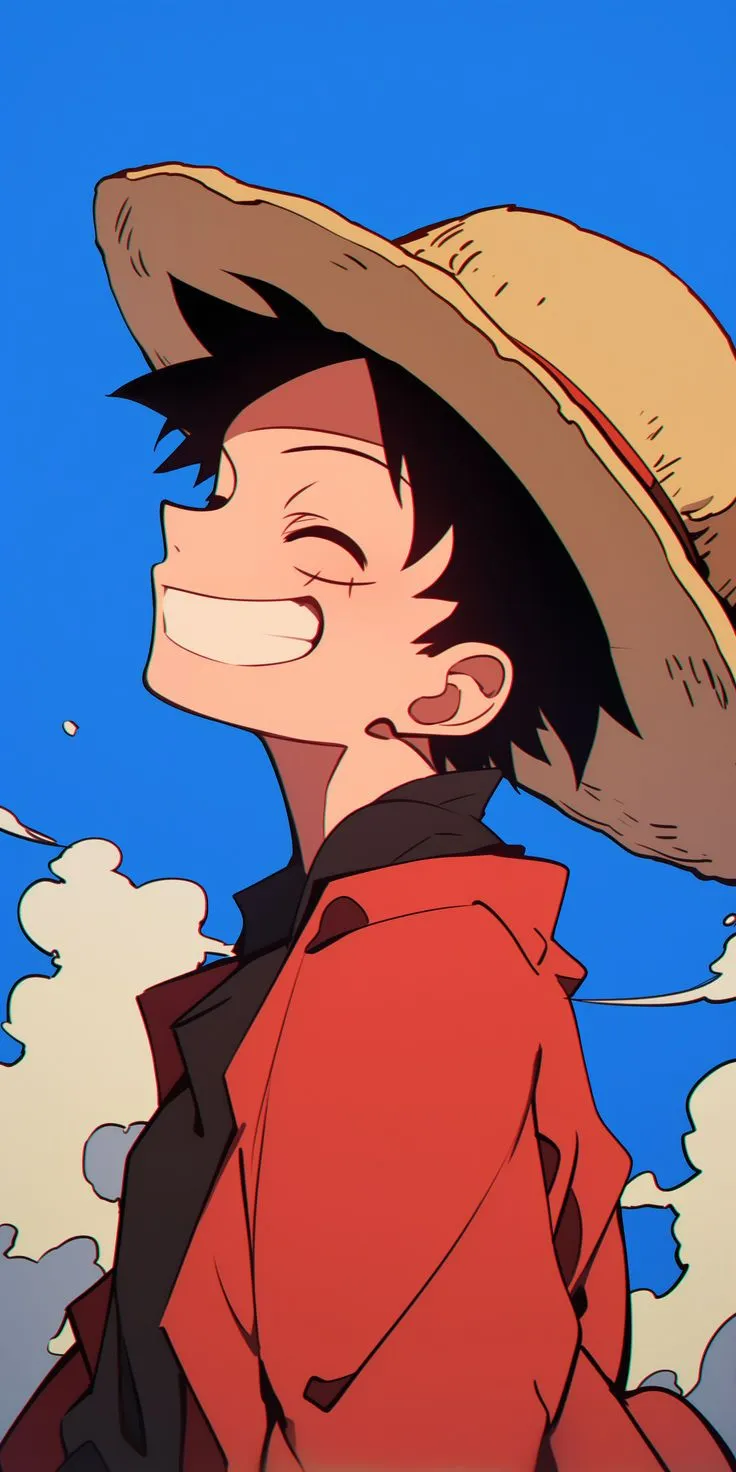 Luffy Smiling | Cute Anime Wallpaper