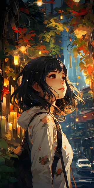 Free Woman Screen Background illustration and picture