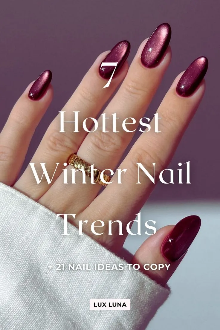 The 7 Hottest Winter Nail Trends to Try Right Now
