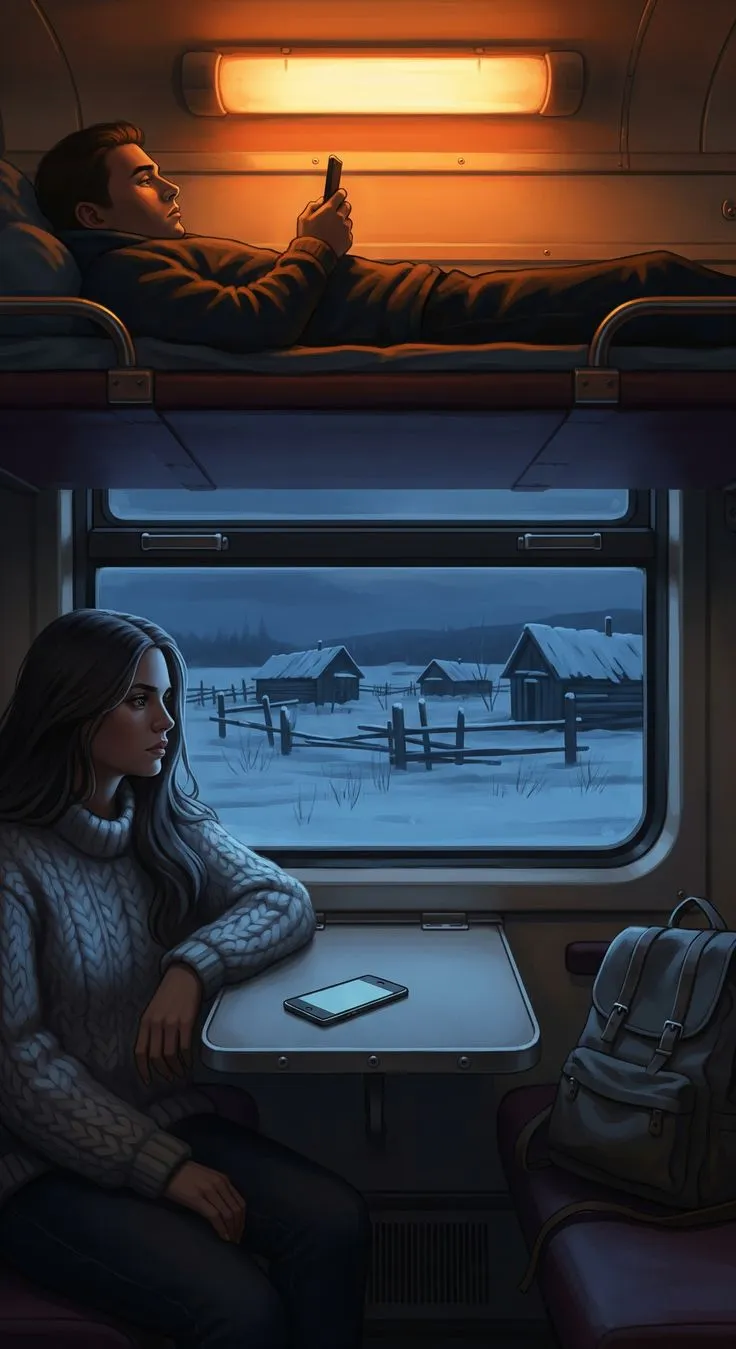 Ночь в плацкарте: Романтика зимнего путешествия на поезде