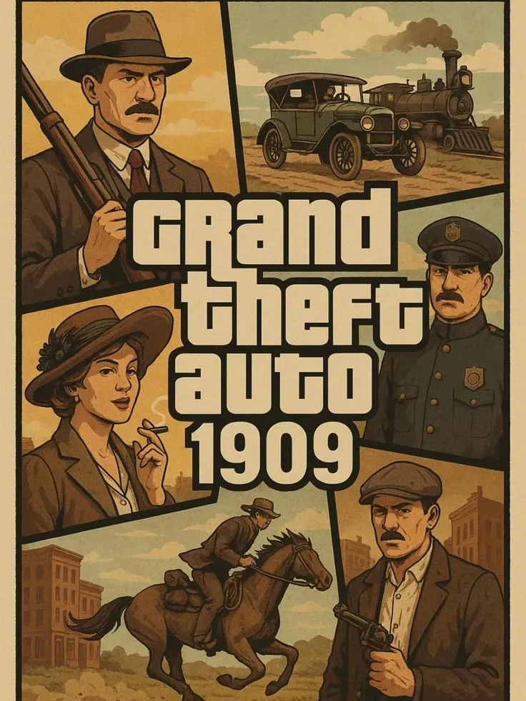What if we made GTA Les about modern world bs and more about unseen ages #remix#gtacommunity #grandtheftauto #aiart #coverart #gamecover #conceptart #idea
