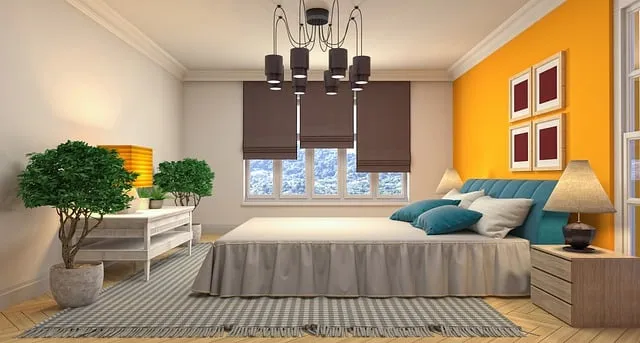 Free Bedroom Interior Design illustration and picture