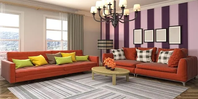 Free Living Room Interior Design illustration and picture