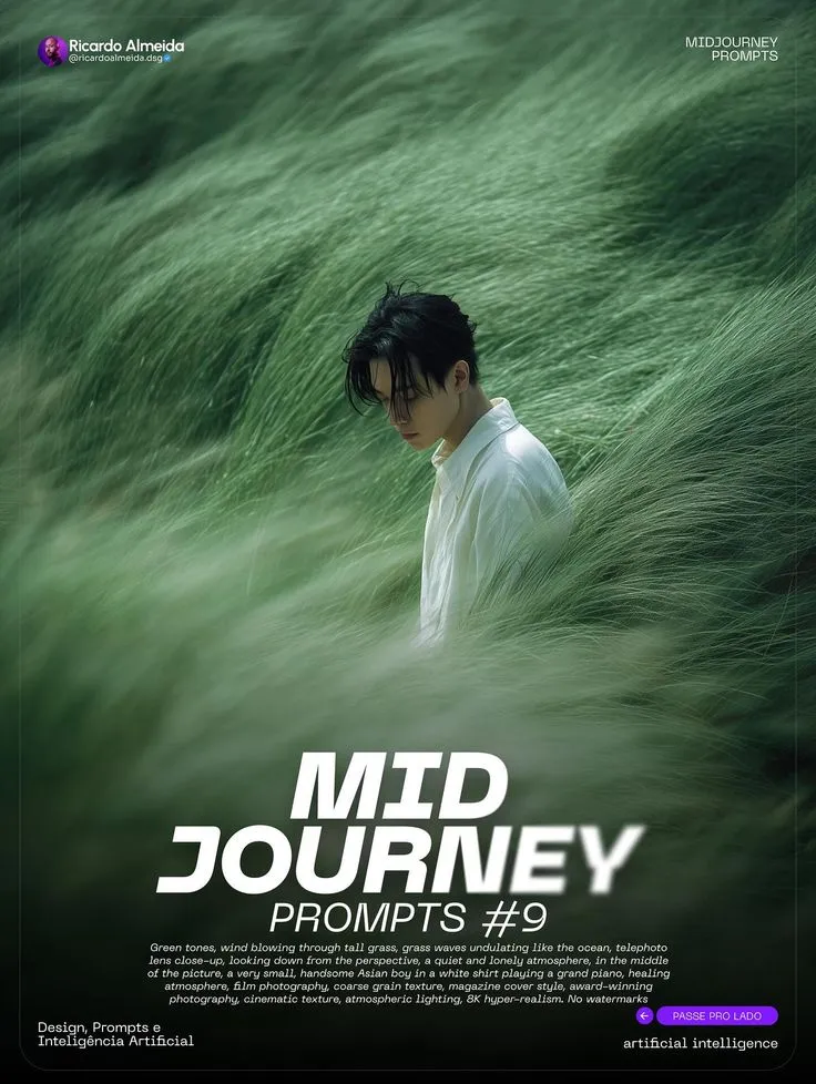 Mais uma seleção de prompts da comunidade do Midjourney.#chatgpt4 #ia #dsgn #conteudo #ui #ux #figma #figmadesigner #figmadesign #midjourneygallery #midjourneycommunity