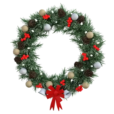 Free Wreath Christmas Decoration photo and picture
