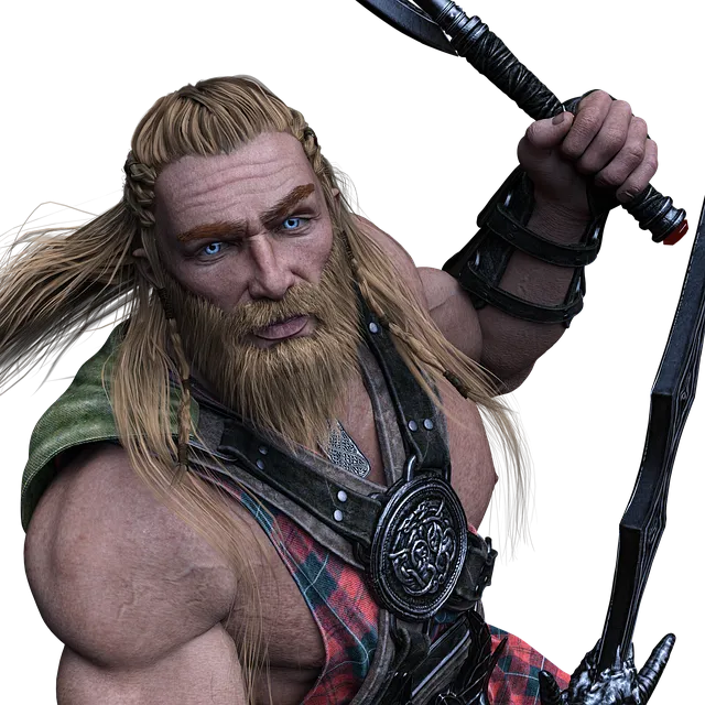 Free Character Viking illustration and picture