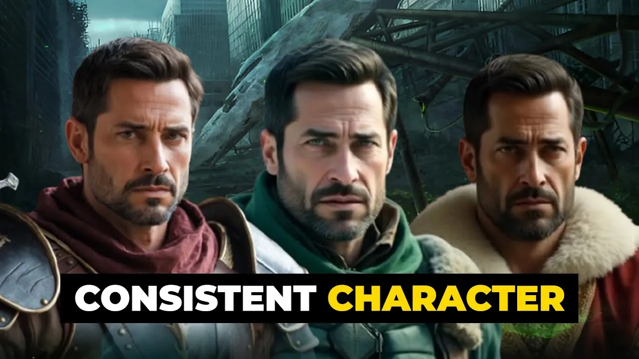 How to Create AI Films with CONSISTENT Characters | Step by Step