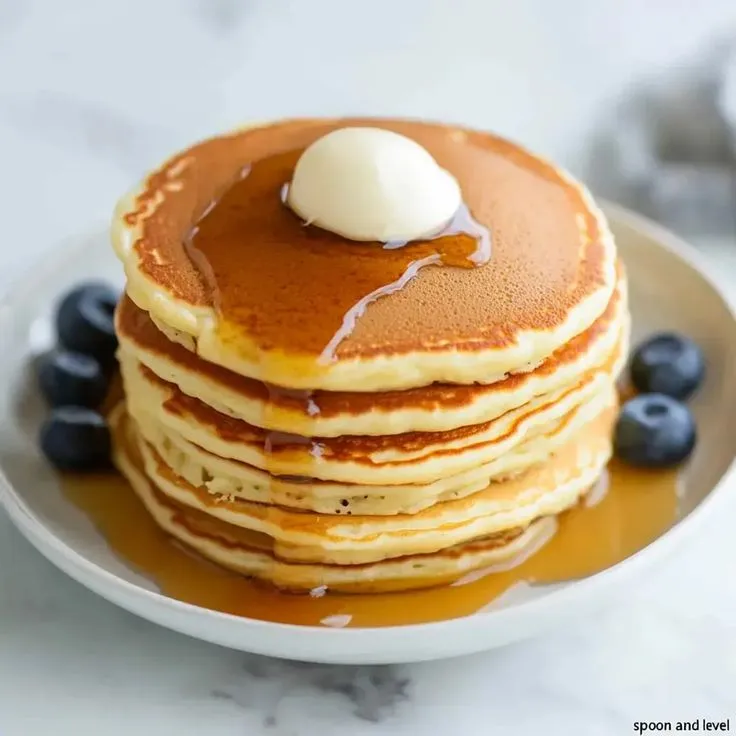 Quick Fluffy Pancakes - Zest Plate