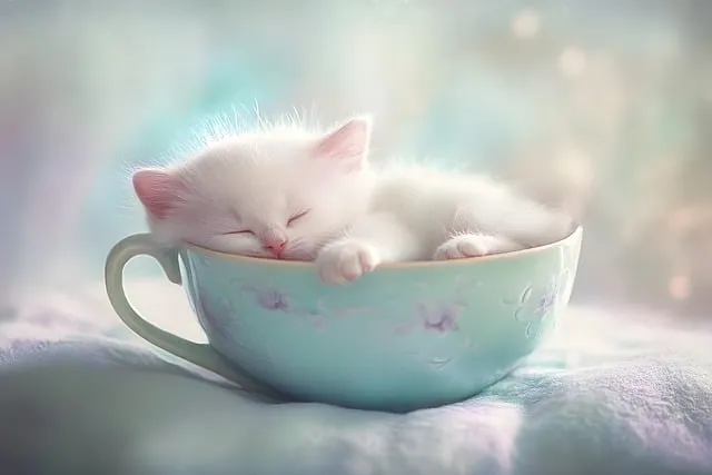 Free Little Cat Tender illustration and picture