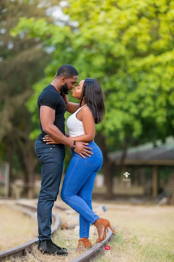 Meet the next door neighbors who fell in love, Jeremy & Maame