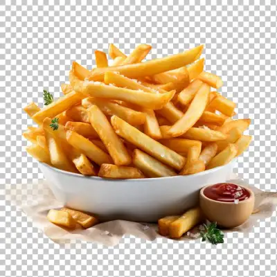 Free French Fries Transparent png, Snack Menu, Fast Food