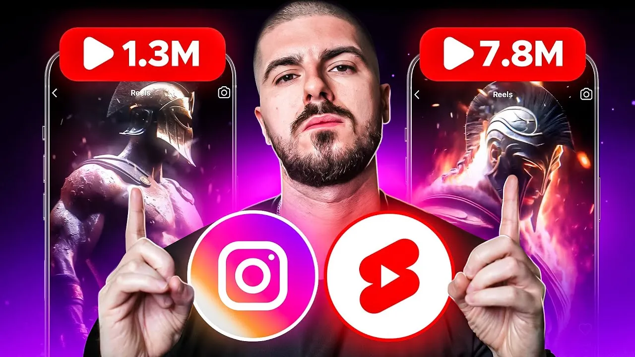 I found the EASIEST way to create Viral Motivational Reels, so you don't have to