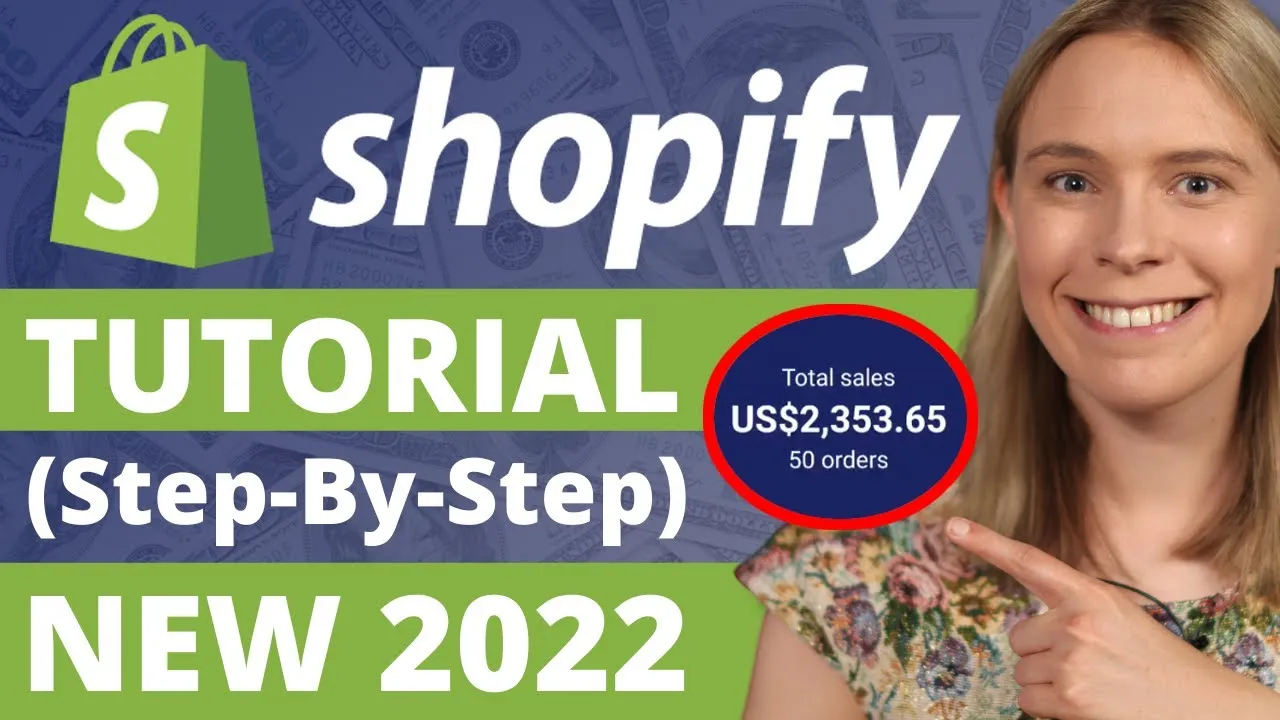 COMPLETE Shopify Tutorial For Beginners: Create An Online Store TODAY Step-By-Step!