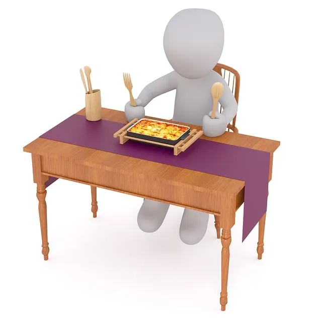 Free Meal Table illustration and picture