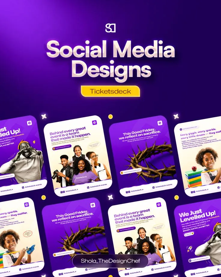 Social media flyer design by Shola_theDesignChef