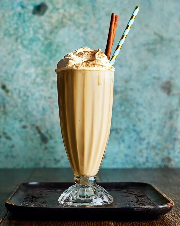 Chai latte milkshake