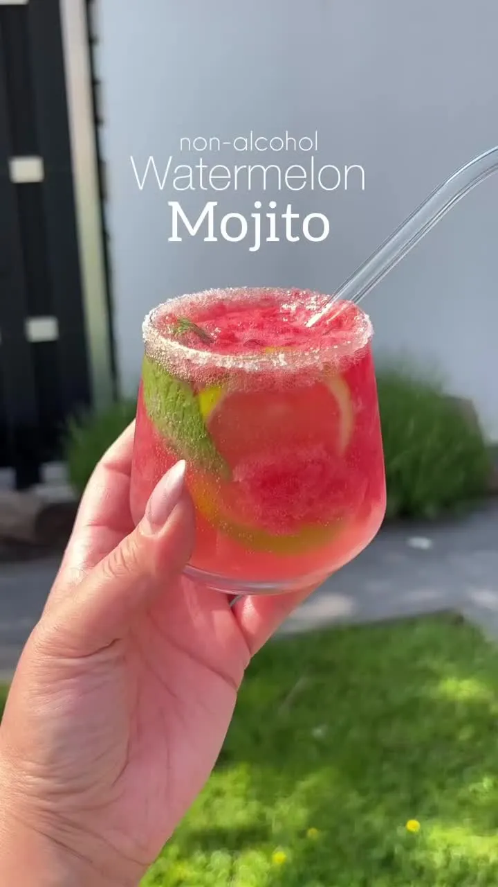 Simple watermelon Mojito