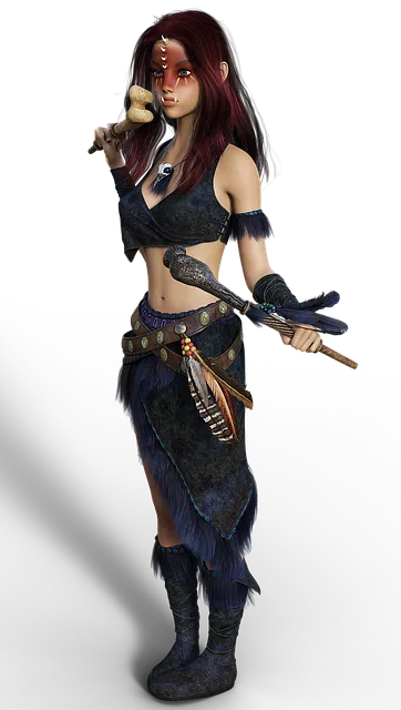 Free Woman Amazone photo and picture