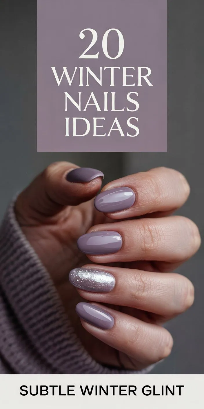 20 Winter Nails Ideas 2025-2026 Simple Black Acrylic Almond Square Medium And Gel