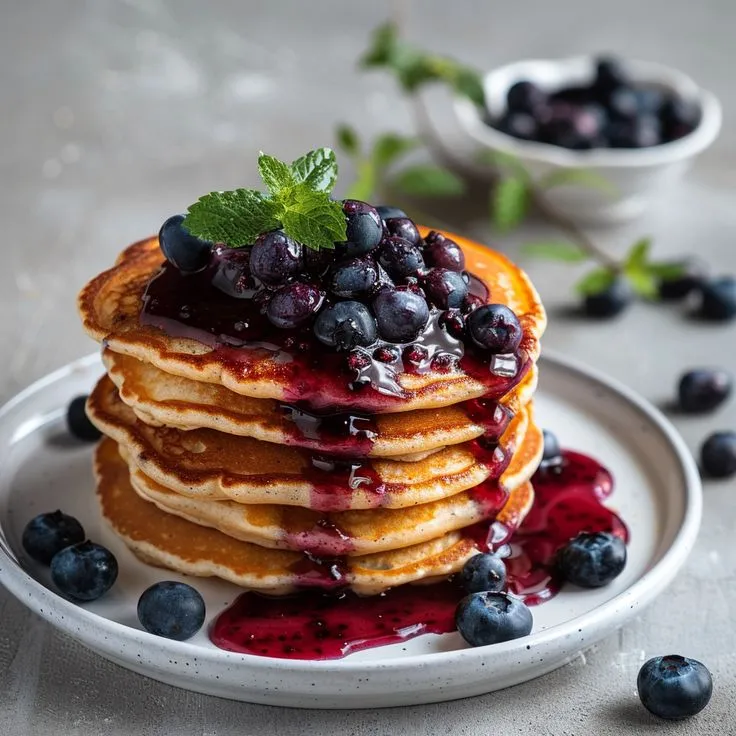 Quick and Easy Blueberry Pancakes for the Win