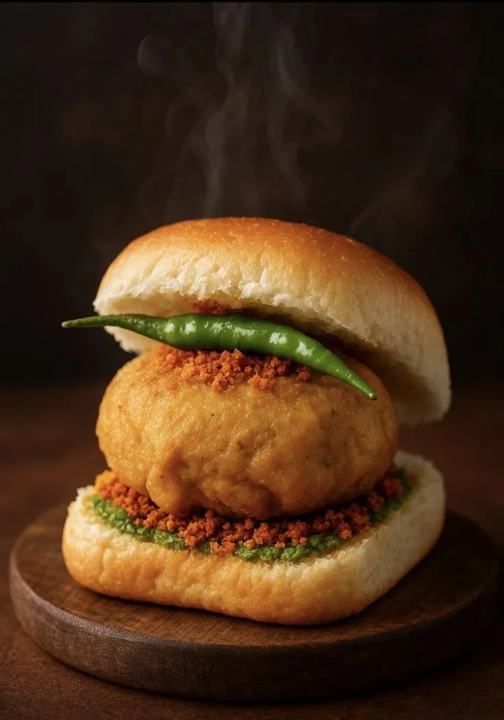 Spicy, Street, Iconic – The Vada Pav Experience 🌶️🍔🔥